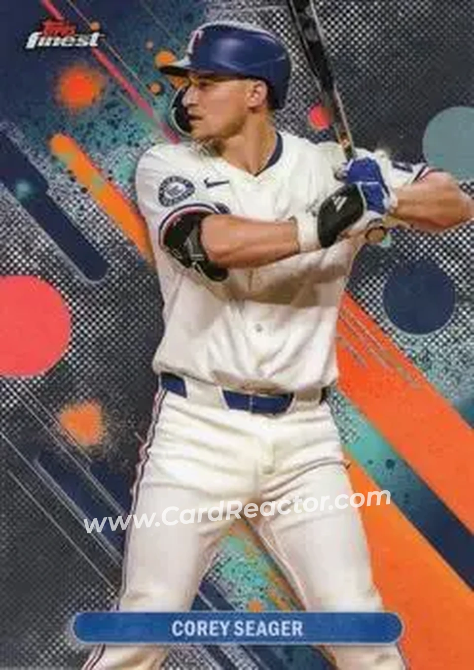 Front of Corey Seager