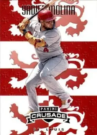 2025 Panini Crusade #52 Yadier Molina