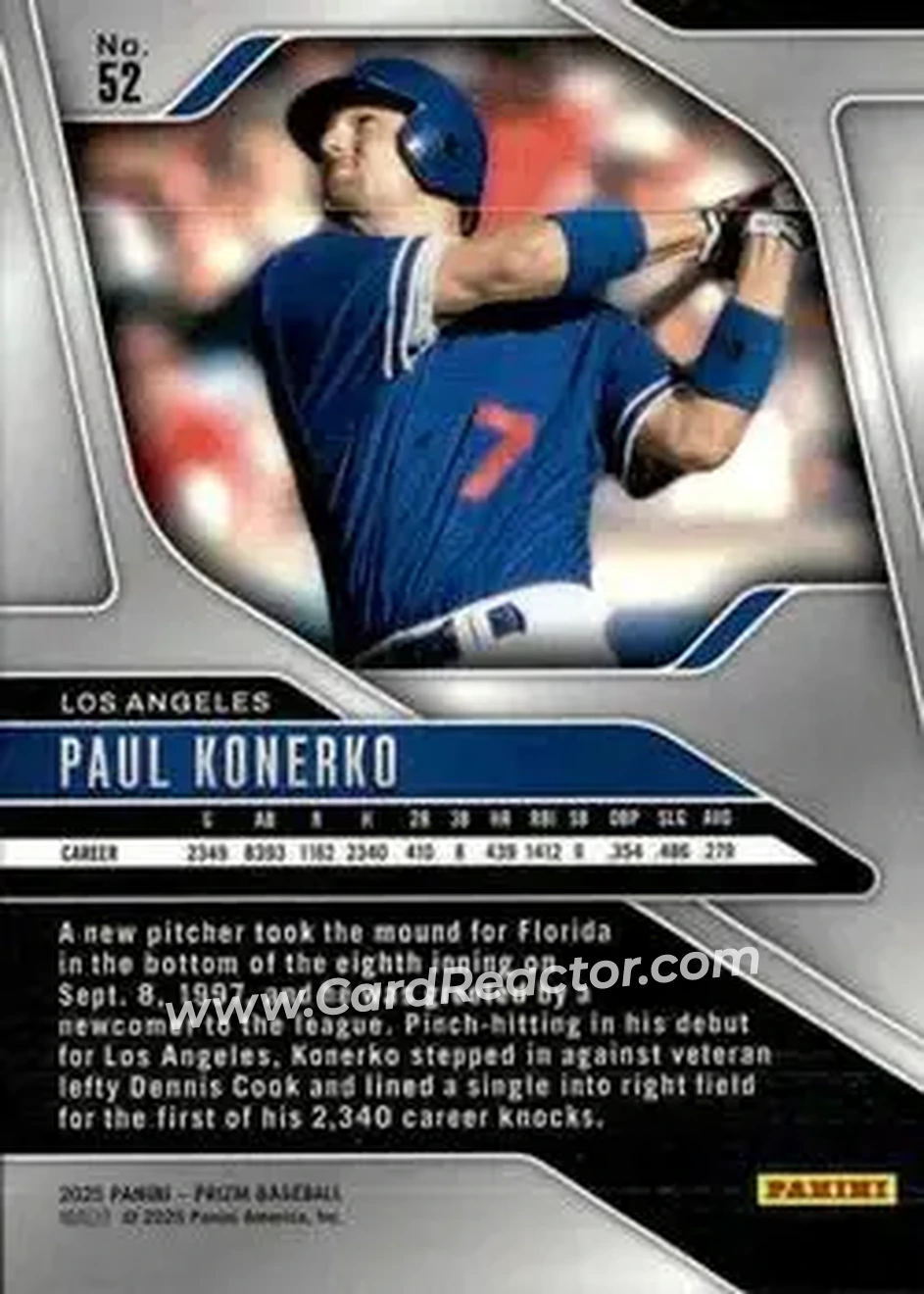 Back of Paul Konerko