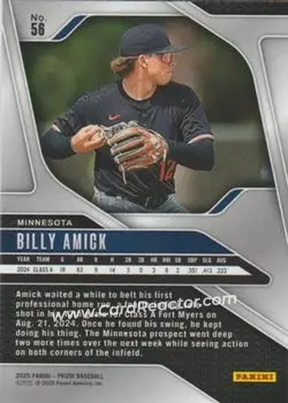 Back of Billy Amick