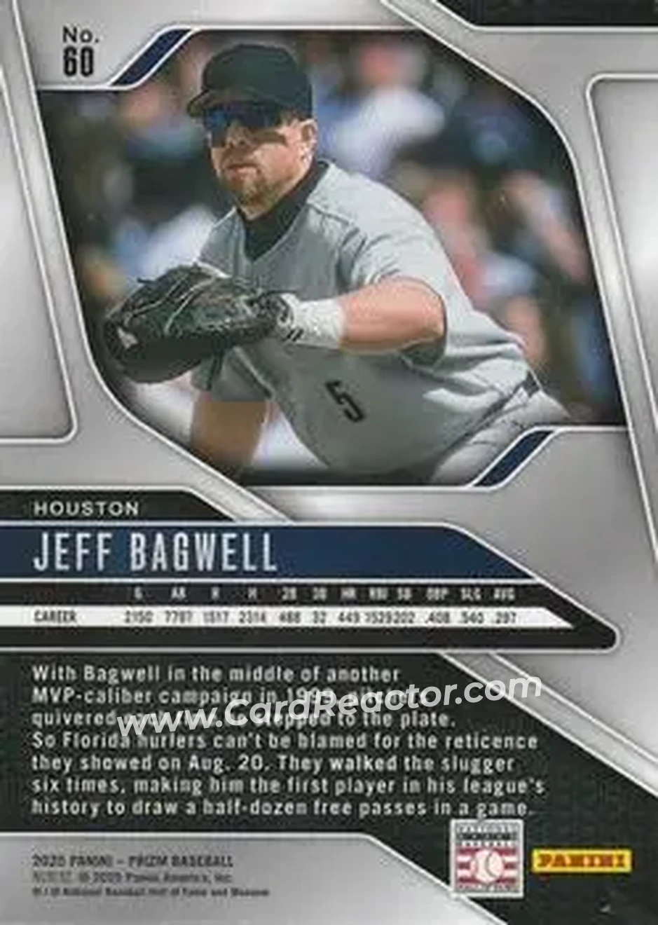 Back of Jeff Bagwell