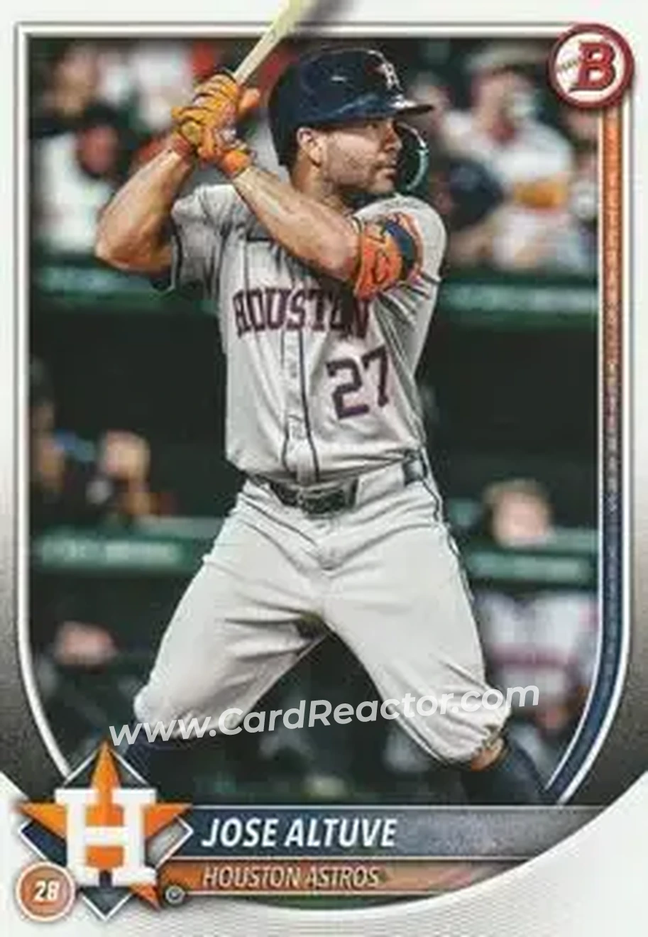 Front of Jose Altuve