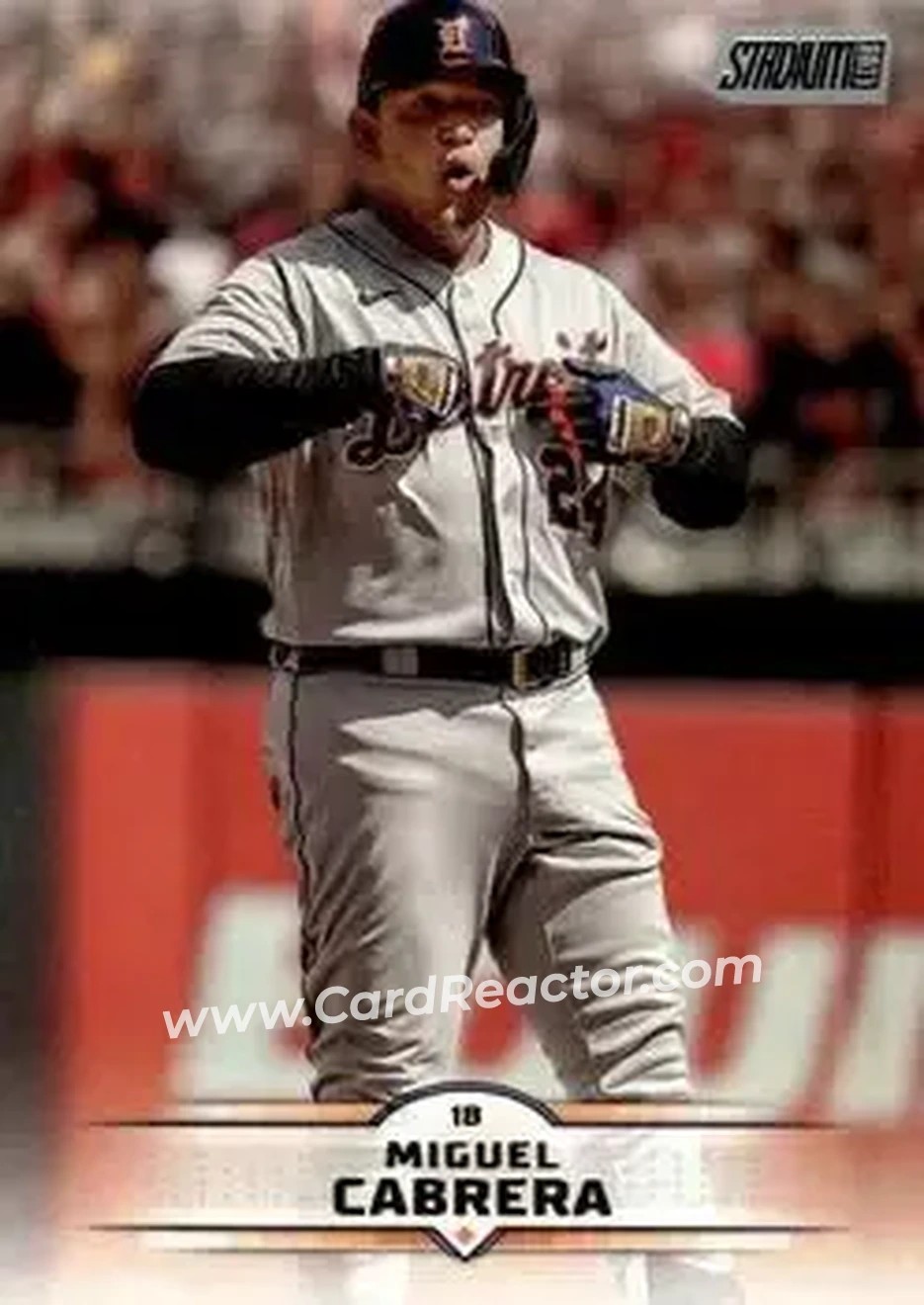 Front of Miguel Cabrera