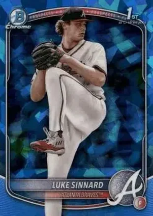 2025 Bowman Sapphire Edition #BCP-62 Luke Sinnard