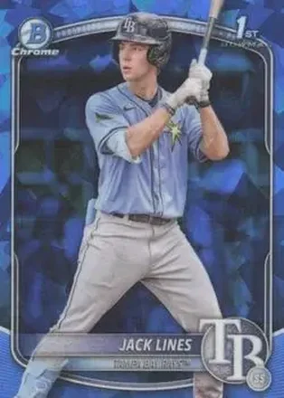 2025 Bowman Sapphire Edition #BCP-64 Jack Lines