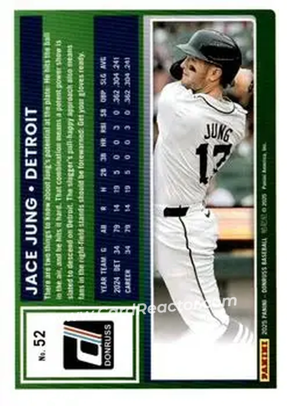 Back of Jace Jung