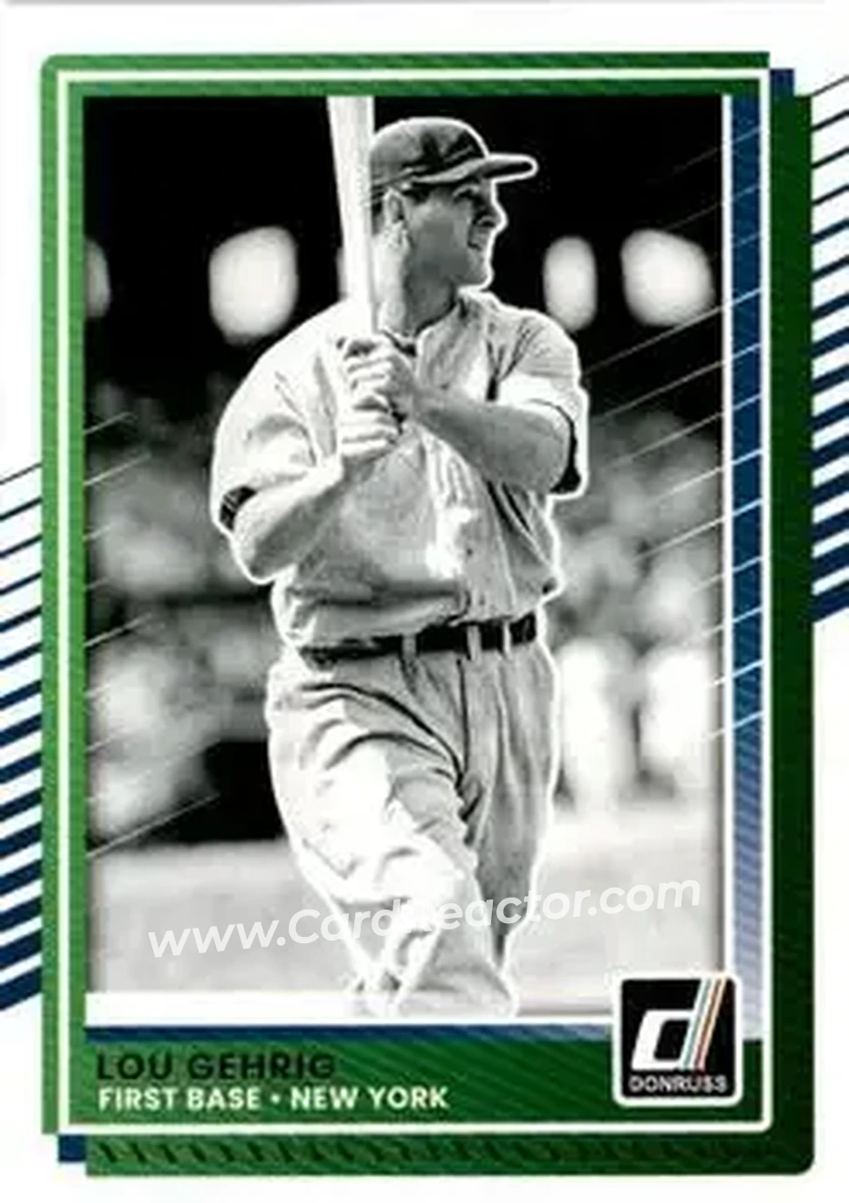 Front of Lou Gehrig