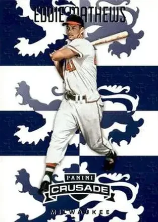 2025 Panini Crusade #65 Ed Mathews
