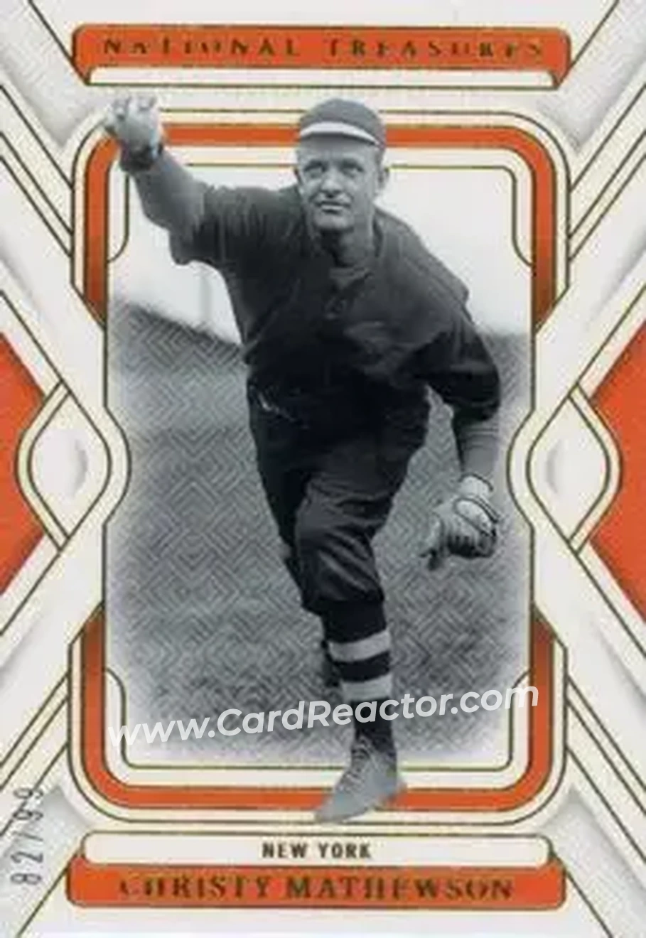 Front of Christy Mathewson