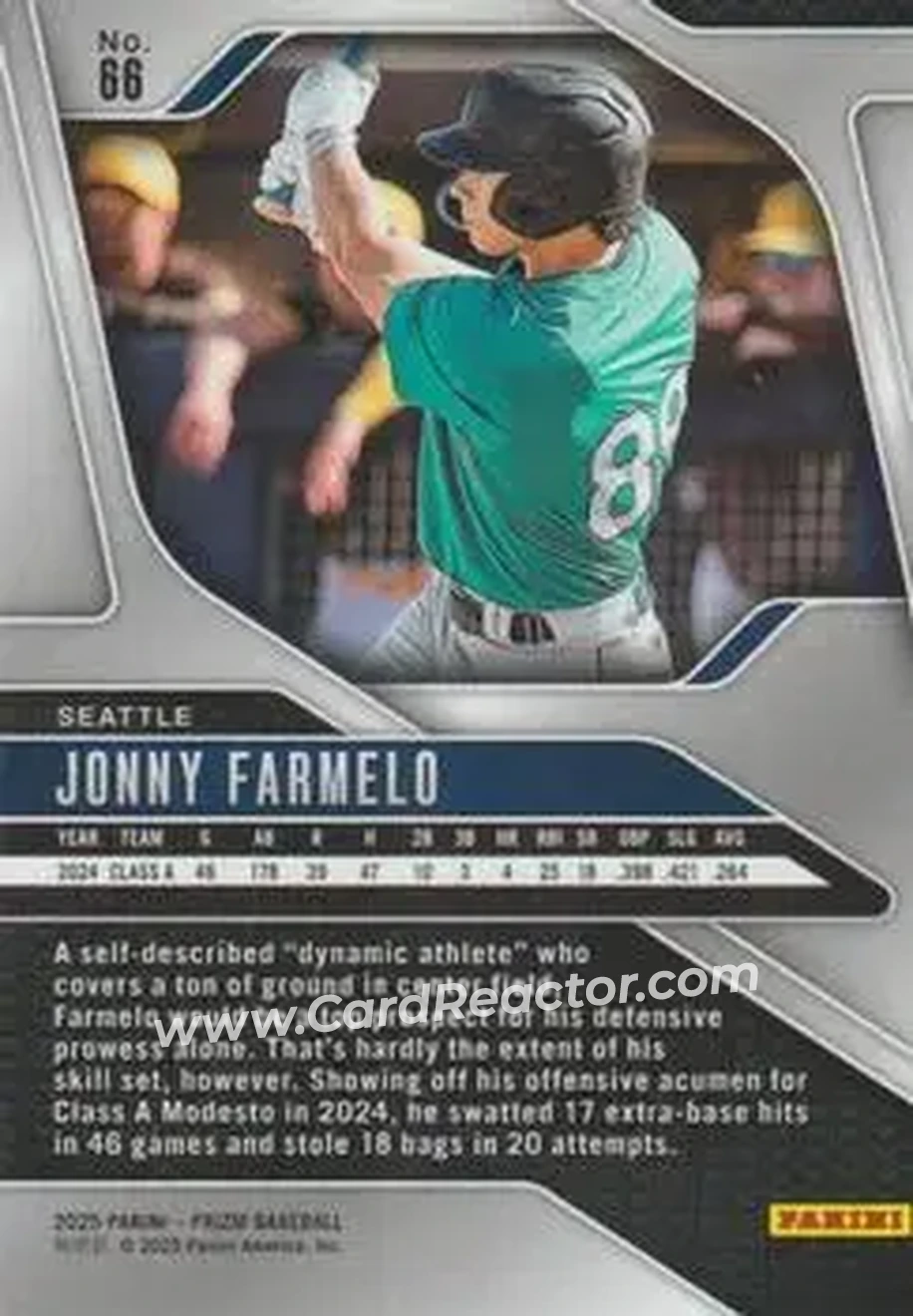 Back of Jonny Farmelo