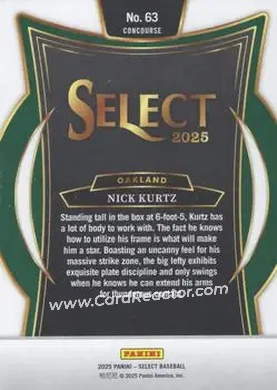 Back of Nick Kurtz