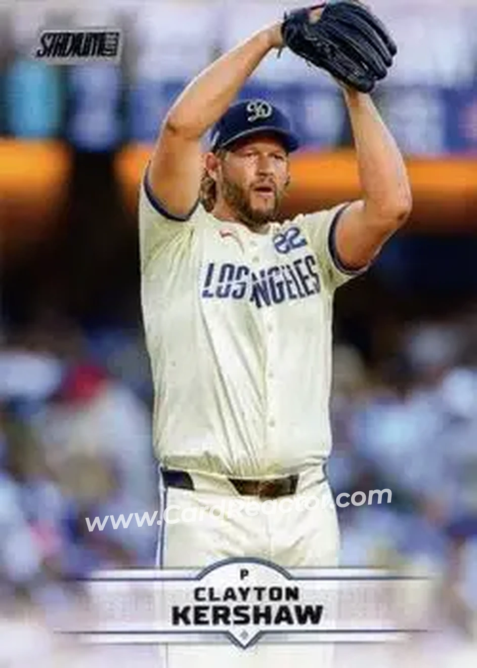Front of Clayton Kershaw