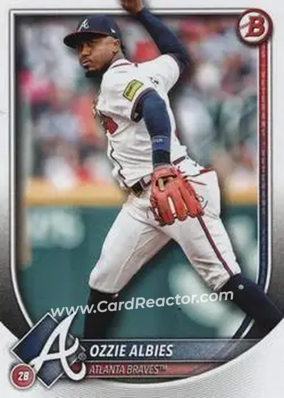 Front of Ozzie Albies