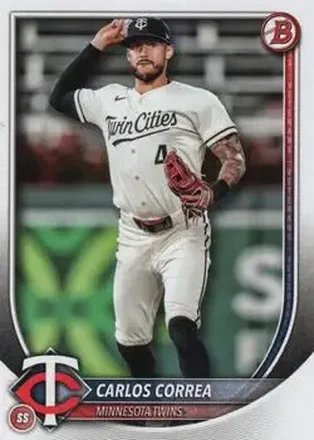 2025 Bowman #73 Carlos Correa
