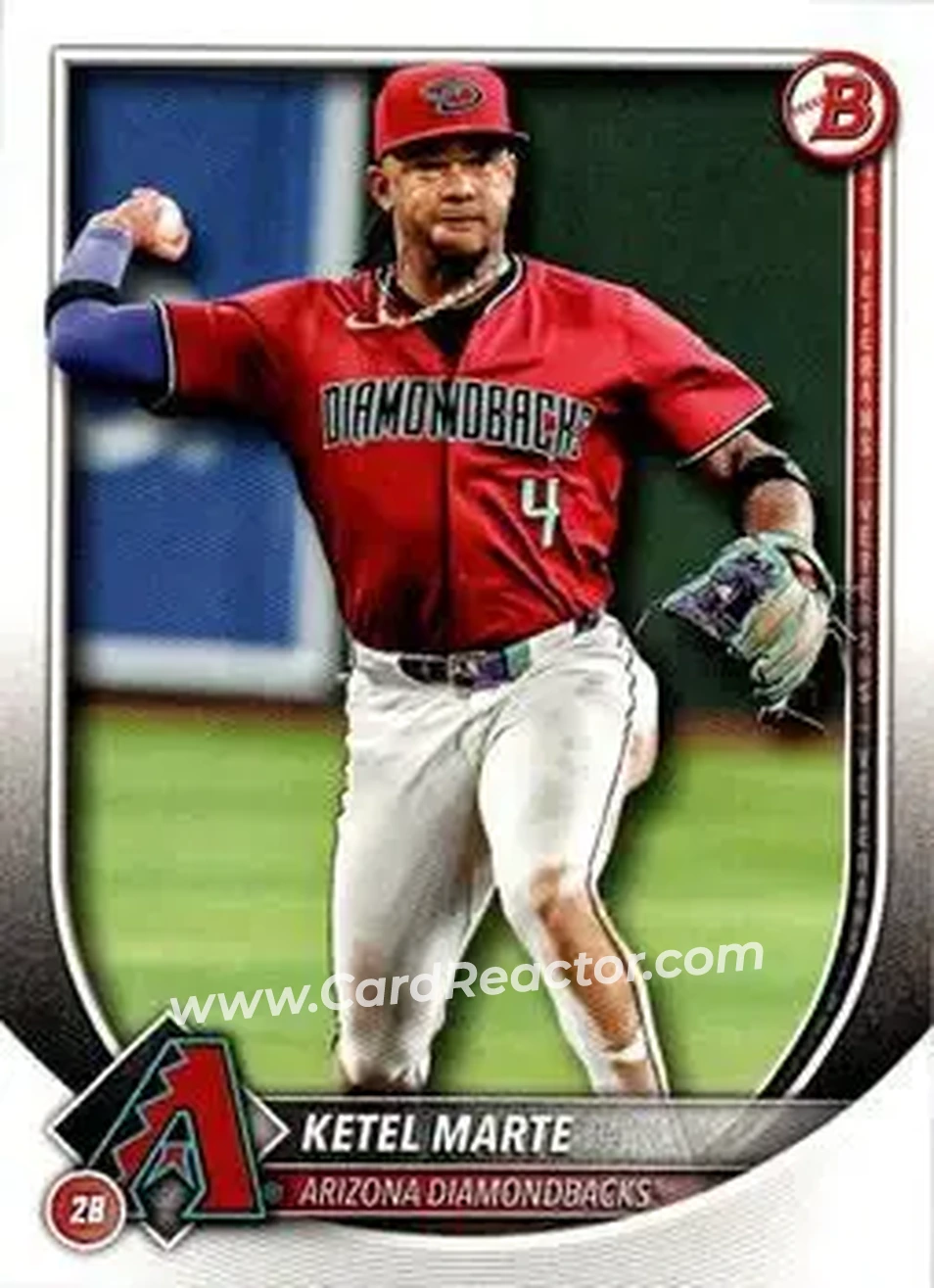 Front of Ketel Marte