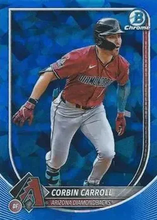 2025 Bowman Chrome Sapphire Edition #85 Corbin Carroll