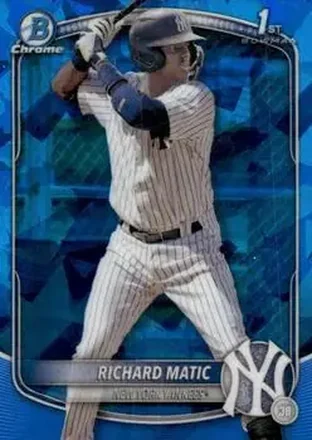 2025 Bowman Sapphire Edition #BCP-71 Richard Matic