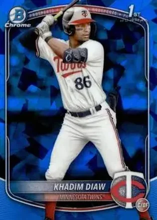 2025 Bowman Sapphire Edition #BCP-77 Khadim Diaw
