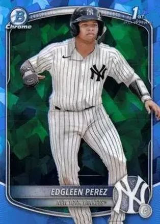 2025 Bowman Sapphire Edition #BCP-80 Edgleen Perez