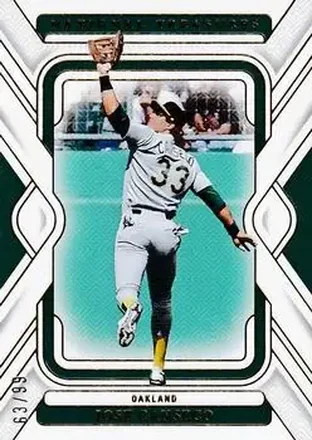 2025 Panini National Treasures #83 Jose Canseco
