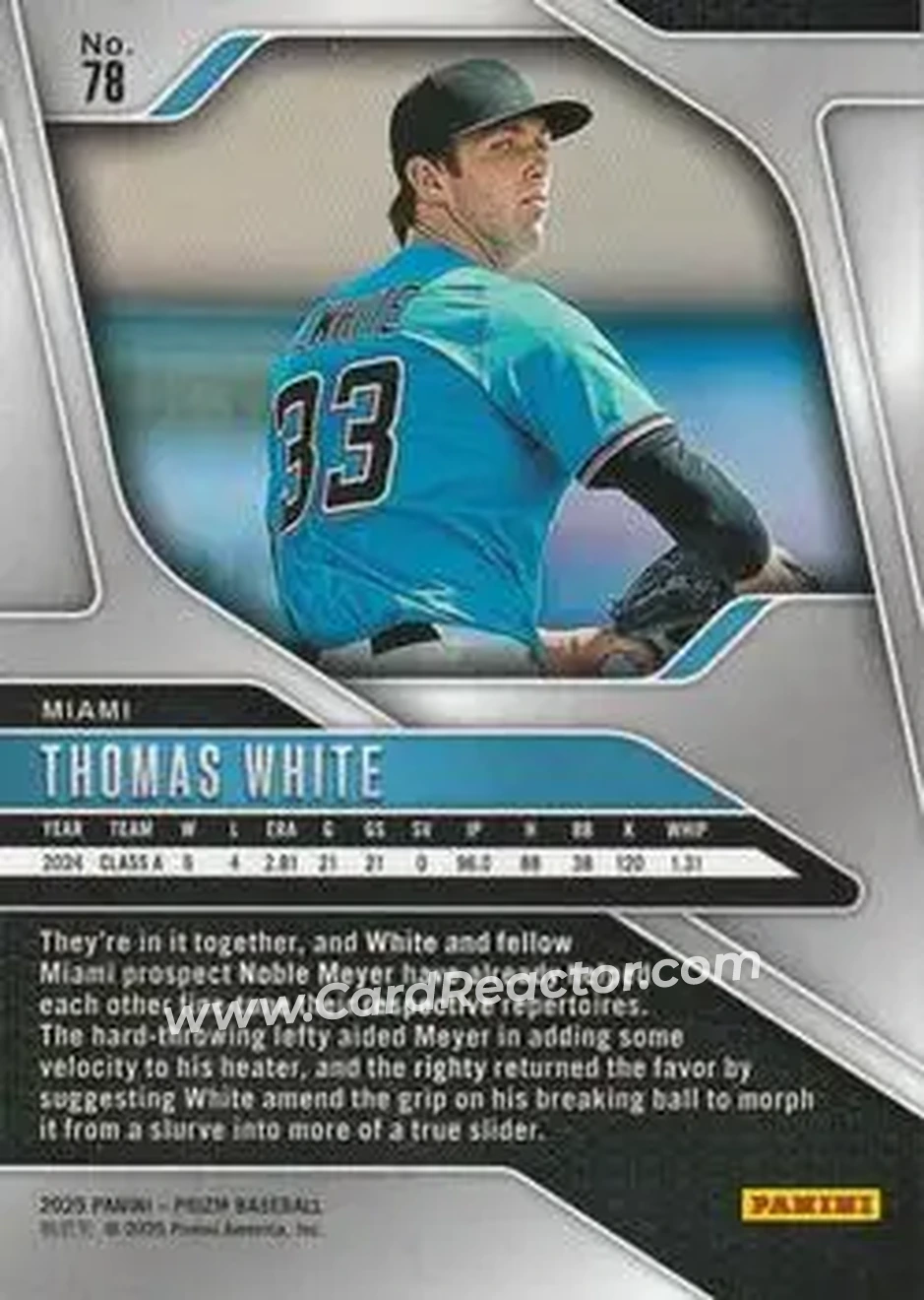 Back of Thomas White