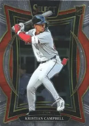 2025 Panini Select #76 Kristian Campbell