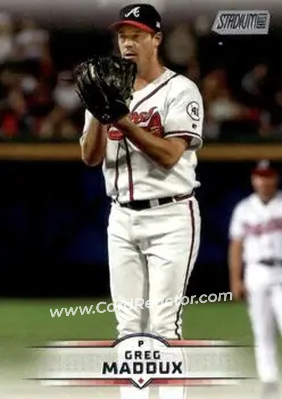 Front of Greg Maddux