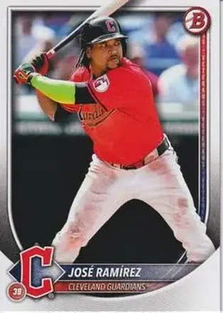2025 Bowman #89 José Ramírez
