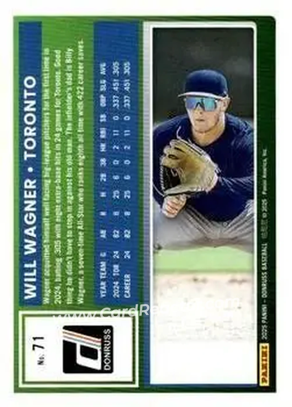 Back of Will Wagner