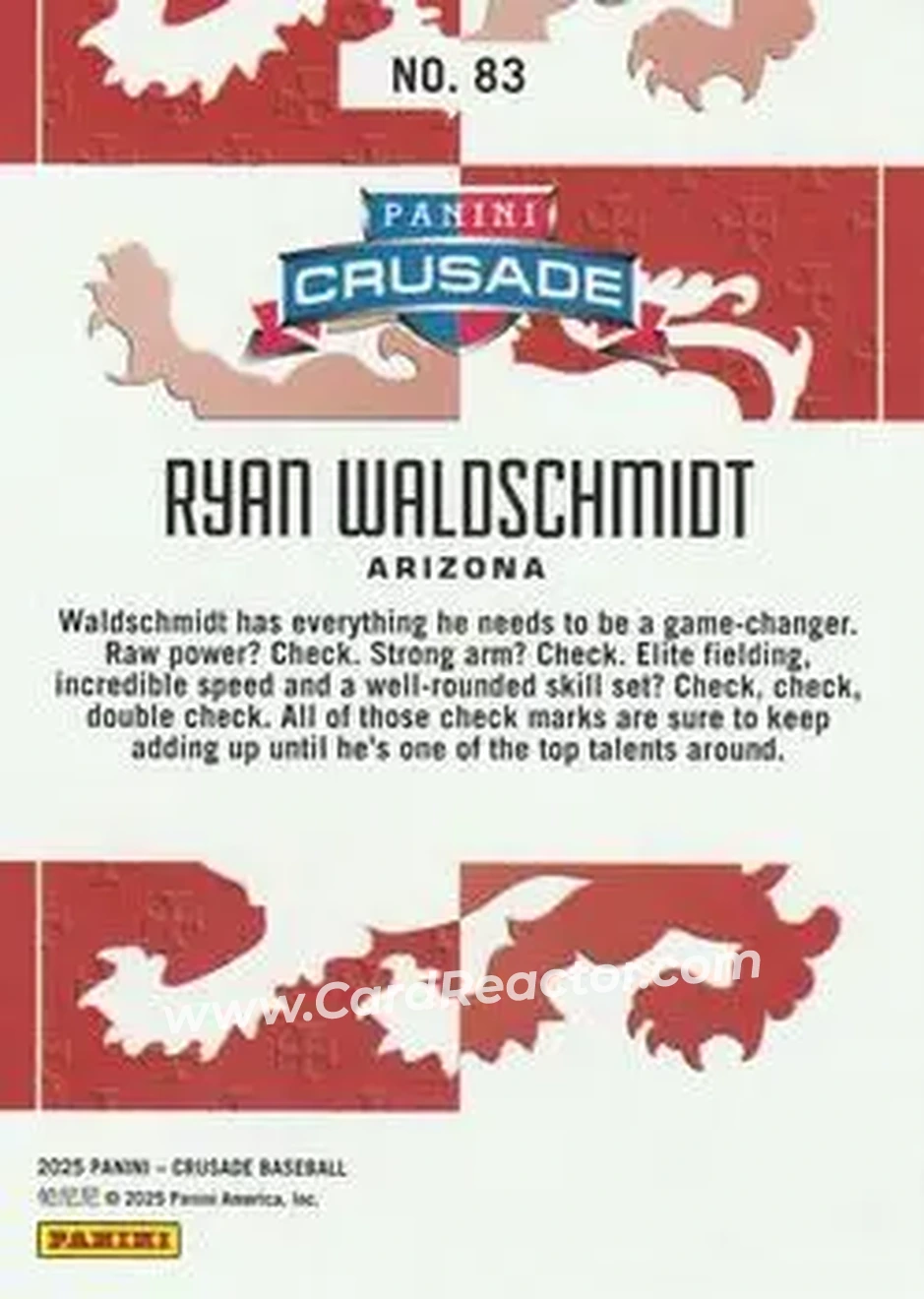 Back of Ryan Waldschmidt