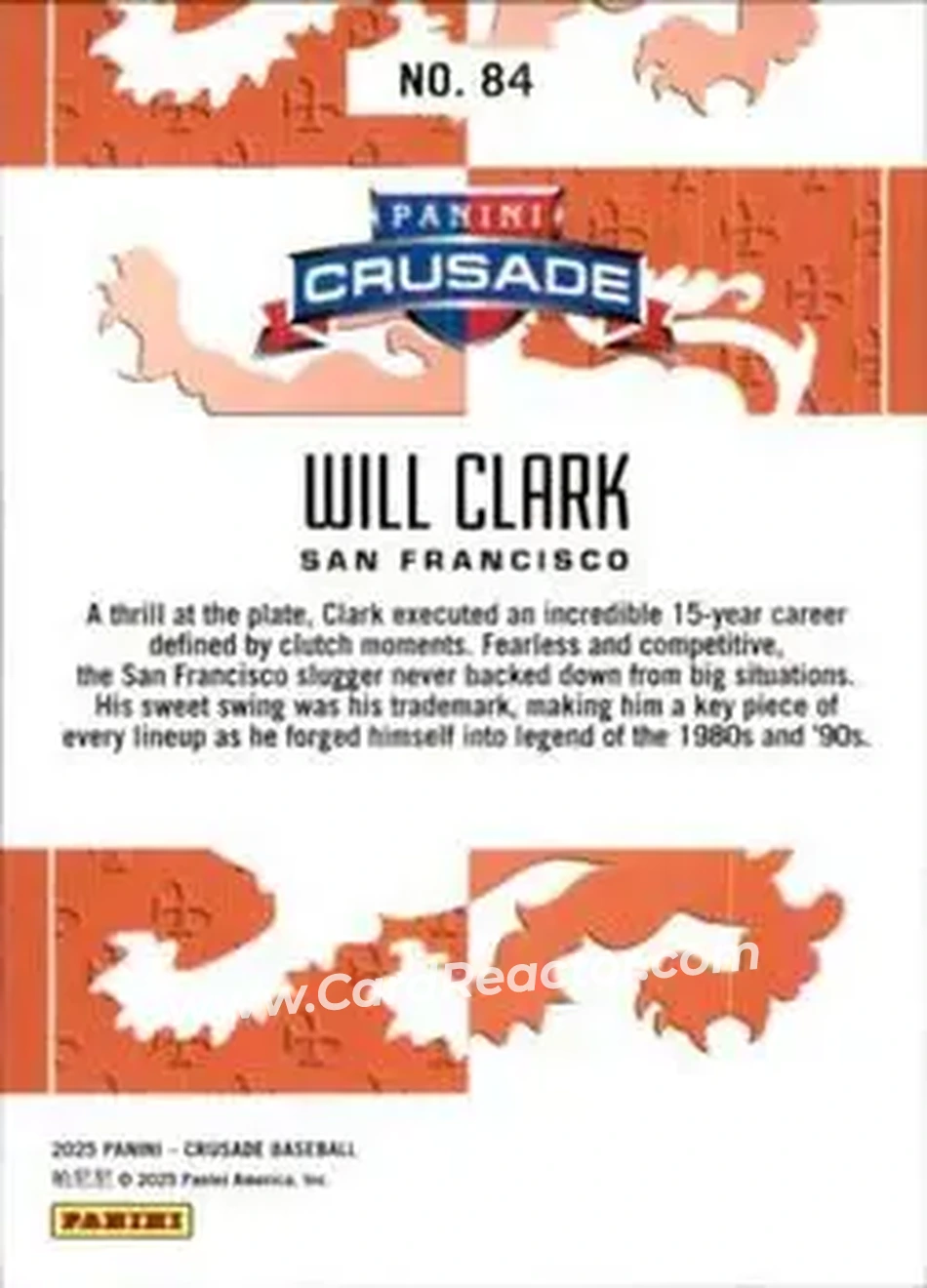 Back of Will Clark