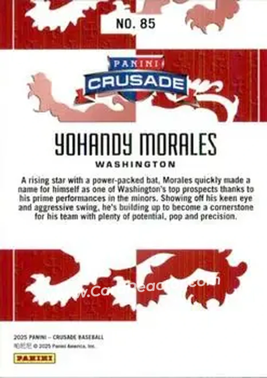 Back of Yohandy Morales
