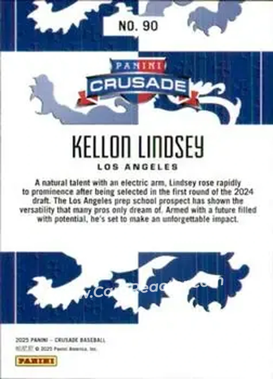 Back of Kellon Lindsey