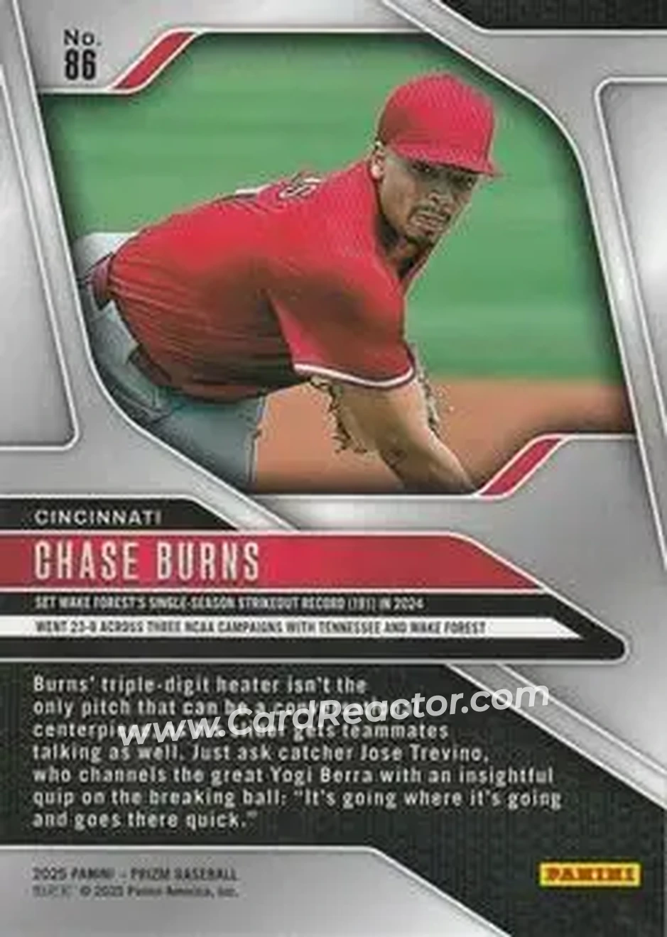 Back of Chase Burns