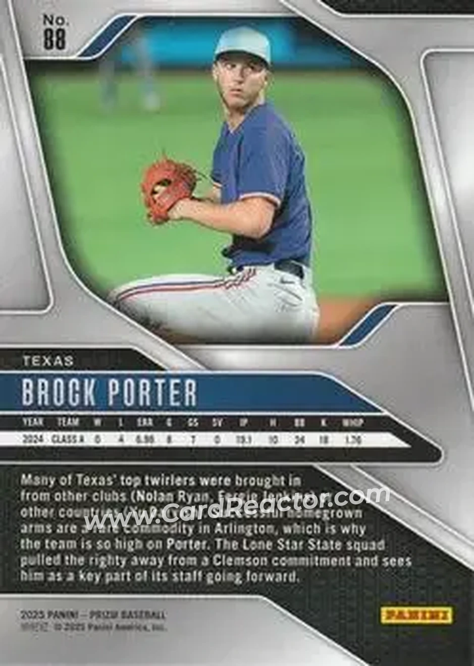 Back of Brock Porter