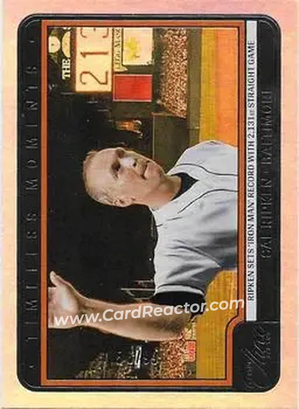 Front of Cal Ripken