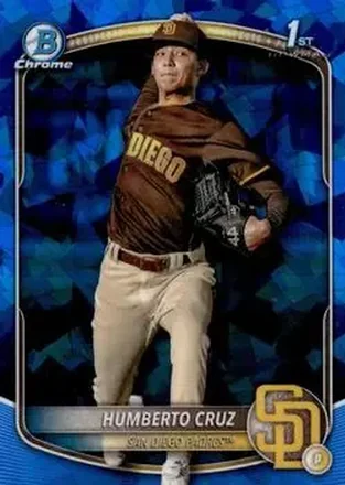 2025 Bowman Sapphire Edition #BCP-96 Humberto Cruz