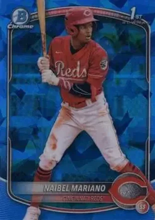 2025 Bowman Sapphire Edition #BCP-99 Naibel Mariano