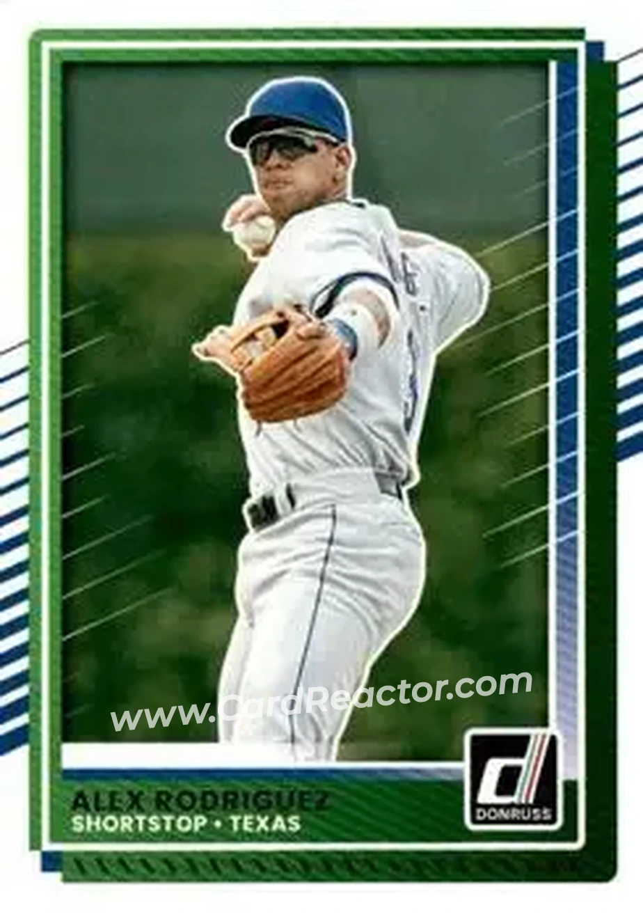 Front of Alex Rodriguez