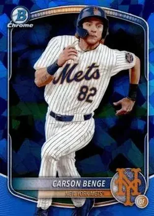 2025 Bowman Sapphire Edition #BCP-108 Carson Benge