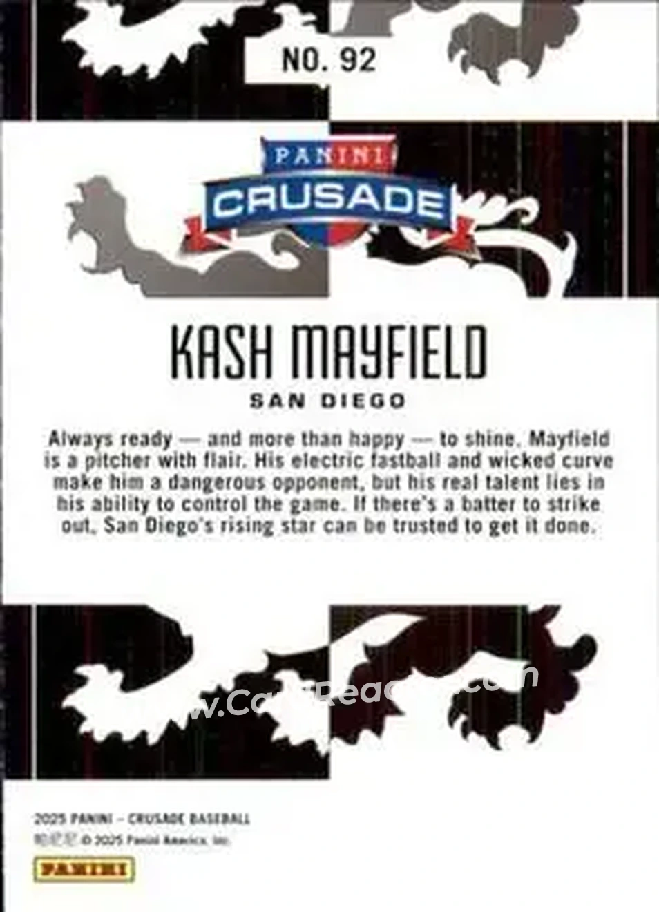 Back of Kash Mayfield