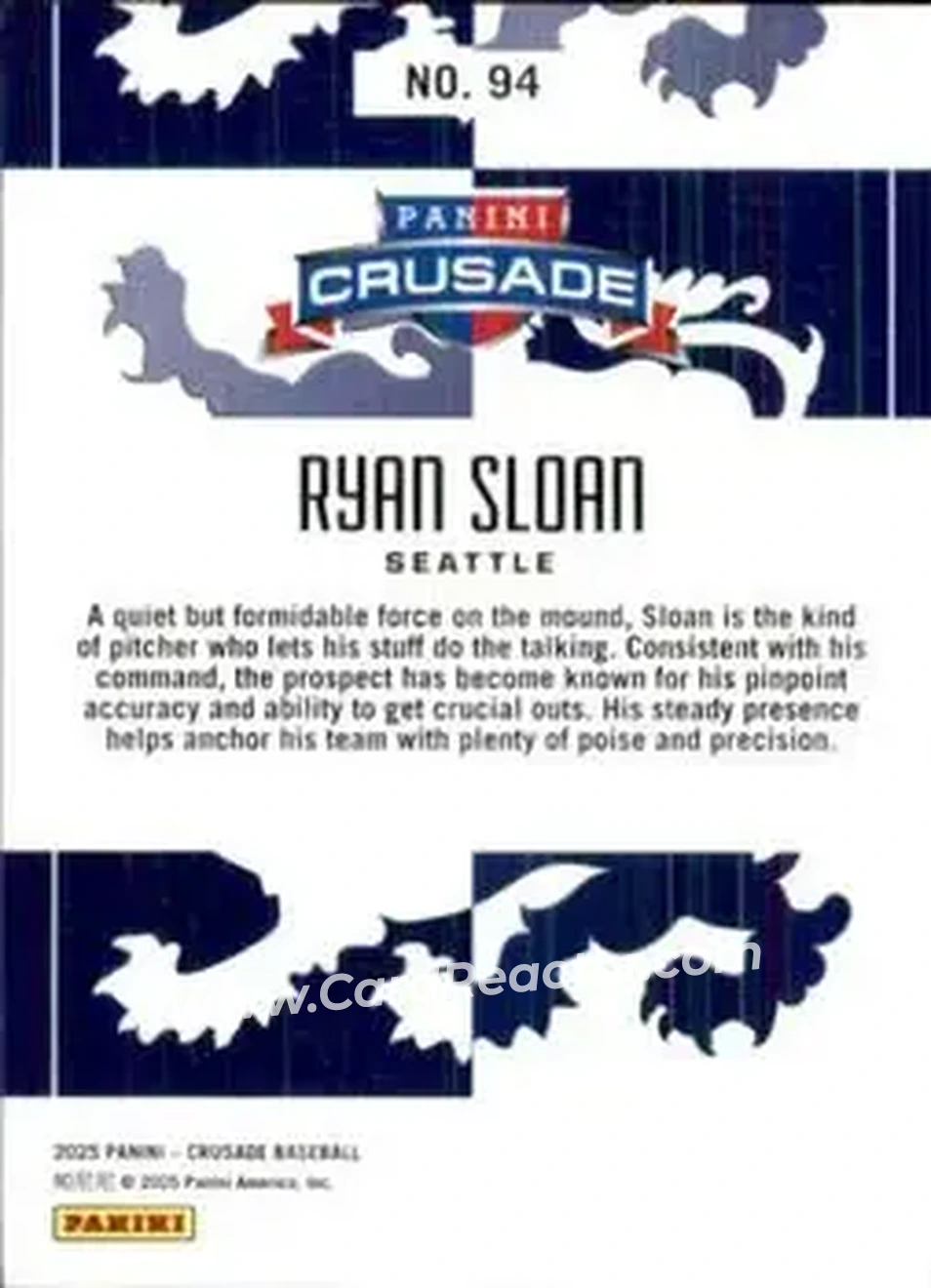 Back of Ryan Sloan