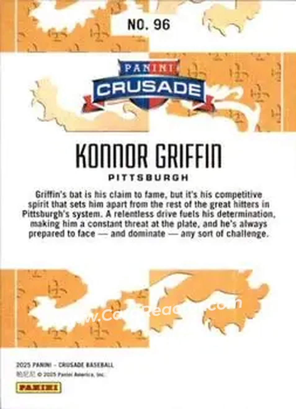 Back of Konnor Griffin