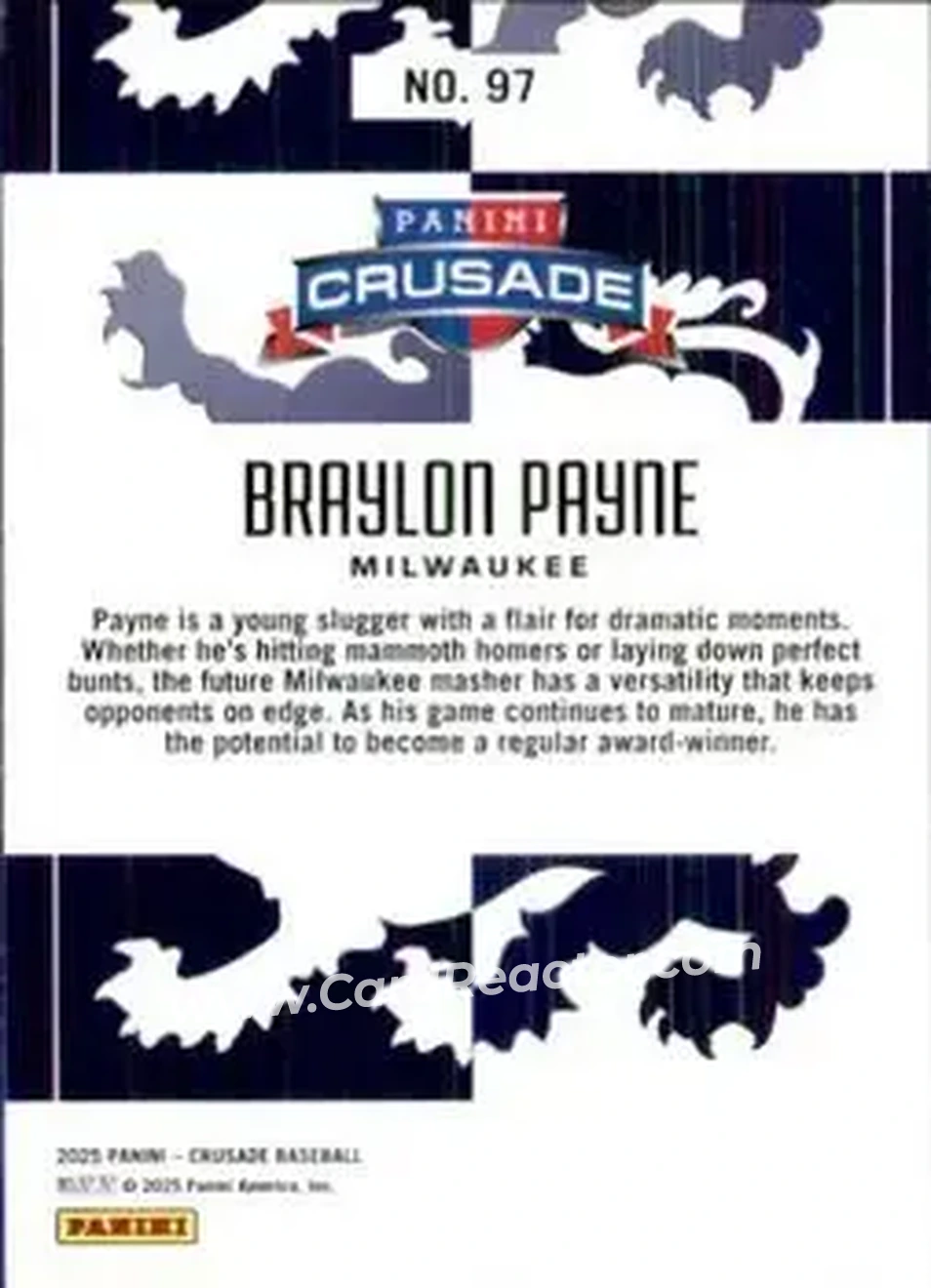 Back of Braylon Payne