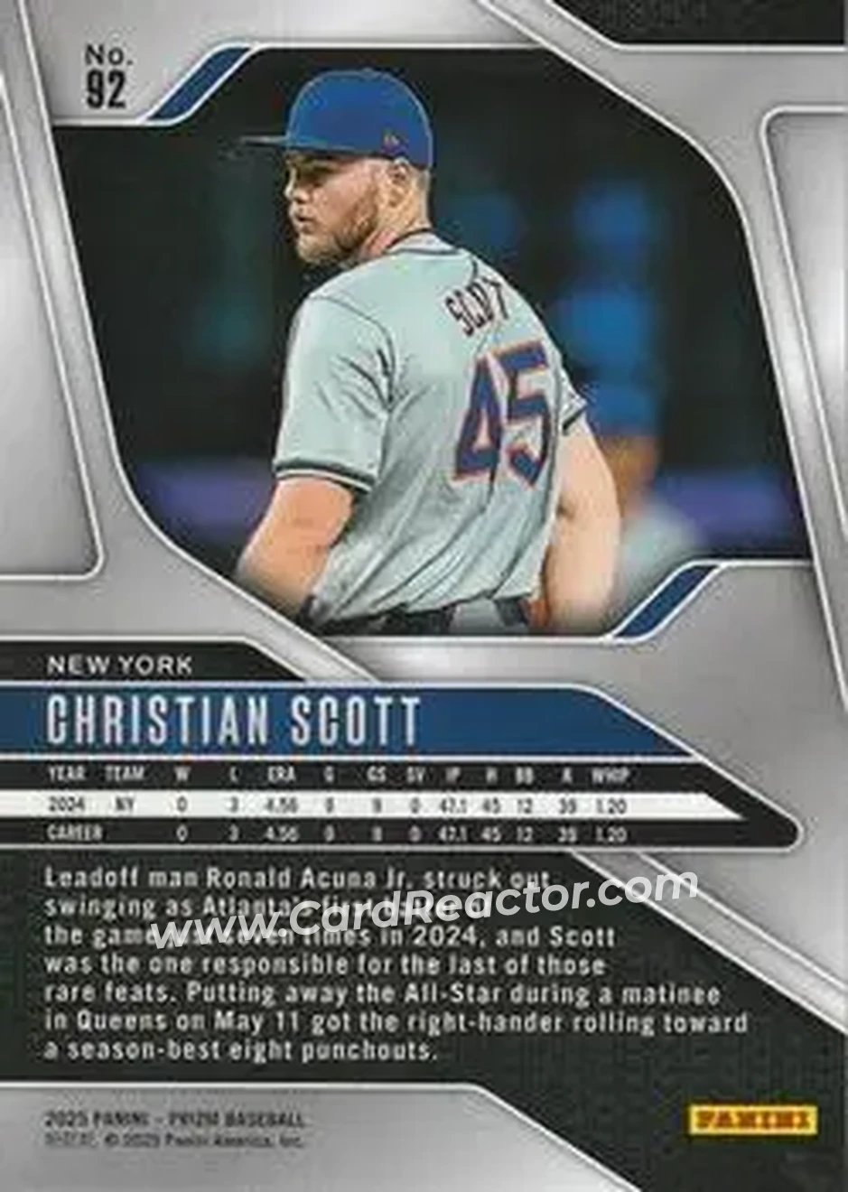 Back of Christian Scott