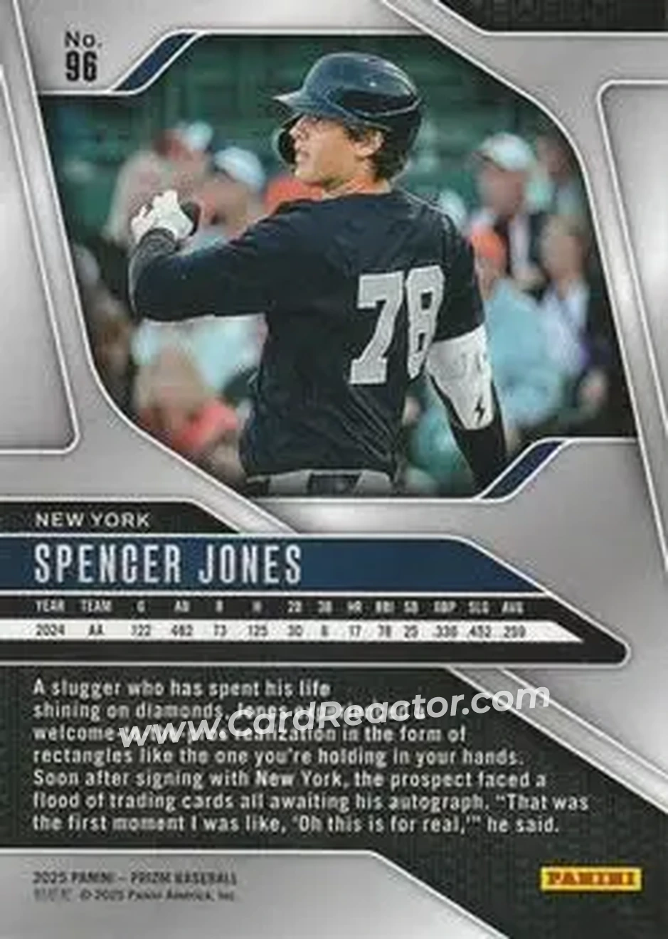 Back of Spencer Jones