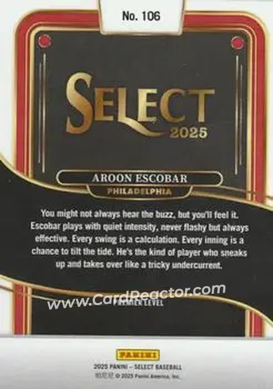Back of Aroon Escobar