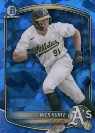 2025 Bowman Sapphire Edition #BCP-114 Nick Kurtz