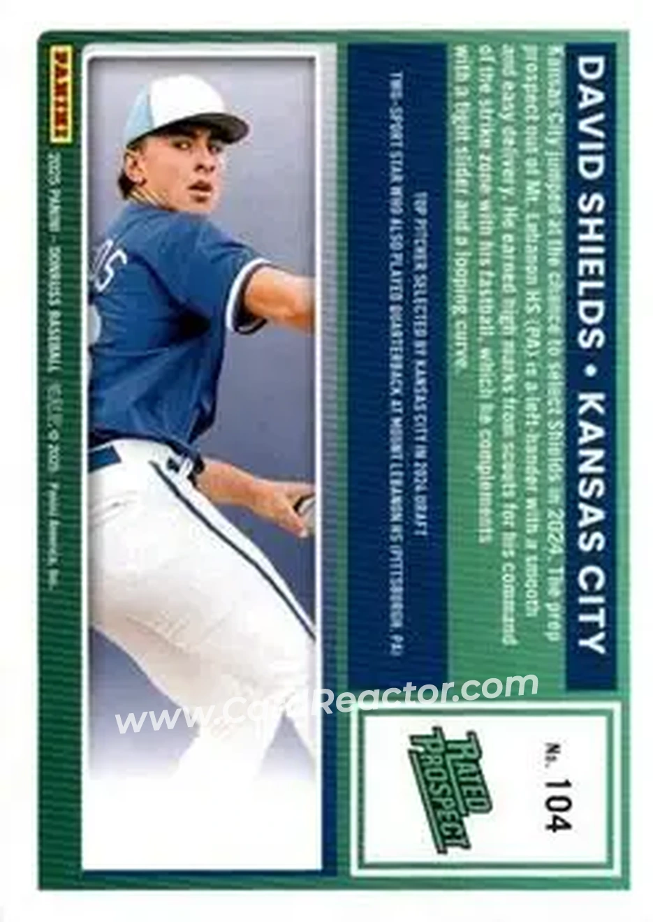 Back of David Shields