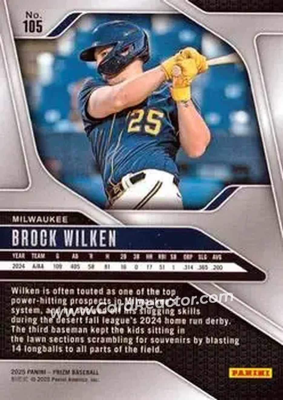 Back of Brock Wilken
